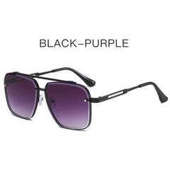 Fashion new style sunglasses uv400 luxury punk sunglasses metal frame sunglasses