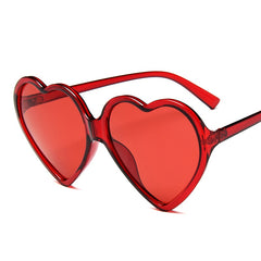 New trend sunglasses Big frame love sunglasses fashion heart glasses