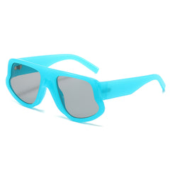 New wide-legged catwalk sunglasses Fashion big frame trend sunglasses