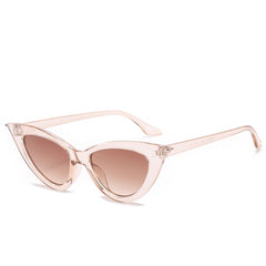 New personality cat-eye sunglasses trend small frame sunglasses female ins glasses