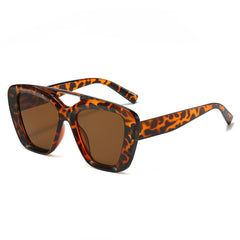 Fashion new double beam sunglasses New uv400 UV protection large frame glasses