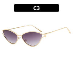 Double bridge square small frame sunglasses new trend Fashion sunglasses