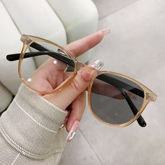 High quality leopard print glasses photochromism square framee glasses frame