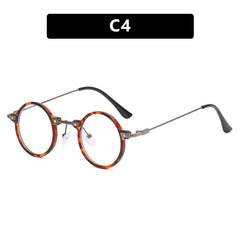 Small frame round frame personality hip Hop sunglasses New retro sunglasses