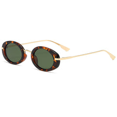 High quality tortoise shell fashion uv400 sunglasses metal frame sunglasses