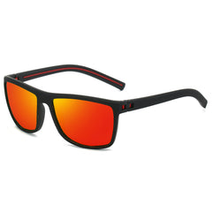 High quality pc frame sunglasses sport outdoor blue lens orange lens sunglasses