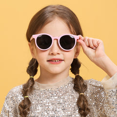 Fashion boy cool girl cute kids sunglasses uv400 classical kid sunglasses