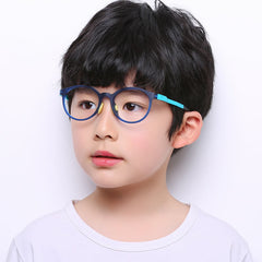 High quality comfort cute girl glasses candy colorful round frame glasses