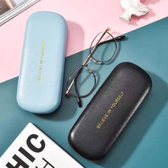 High quality candy colorful custom logo glasses case ins female portable male personality fashion cute case