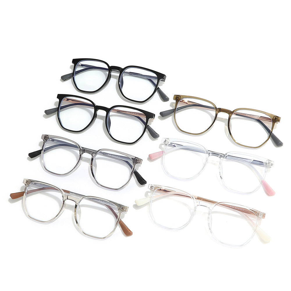 TR90 Polygonal Irregular frames glasses Wholesale retro ultralight titanium frames glasses