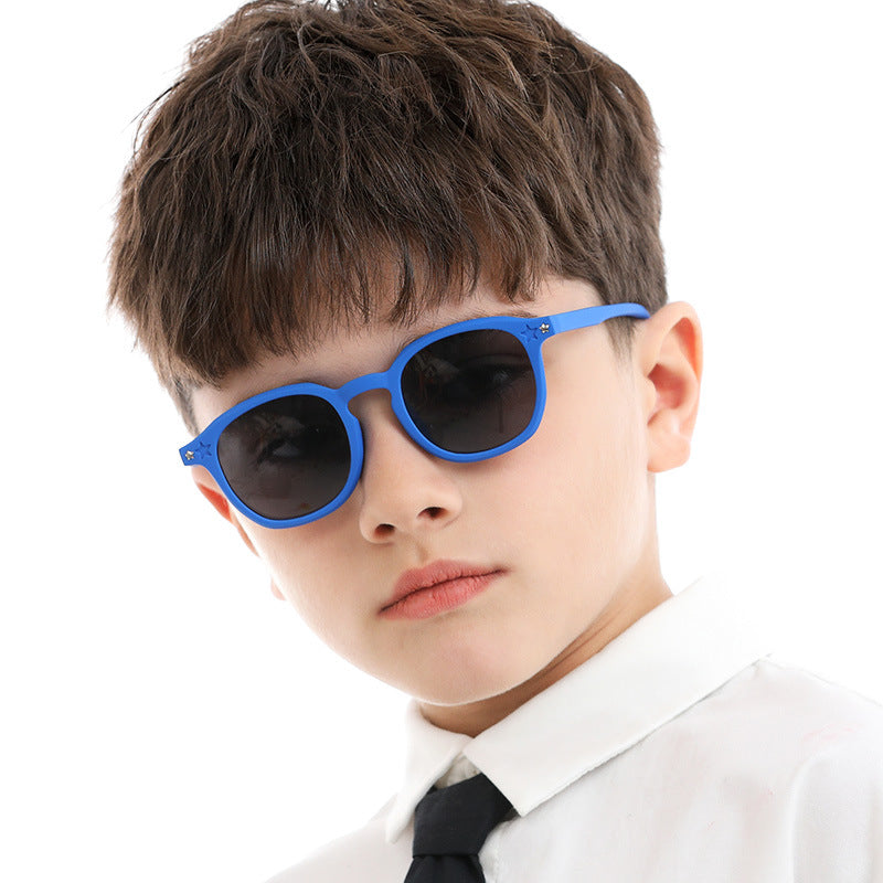 New style fashion kids sunglasses candy colorful boy cool girl cute sunglasses