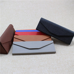 custom logo vintage glasses case colorful retro fold print logo glasses case