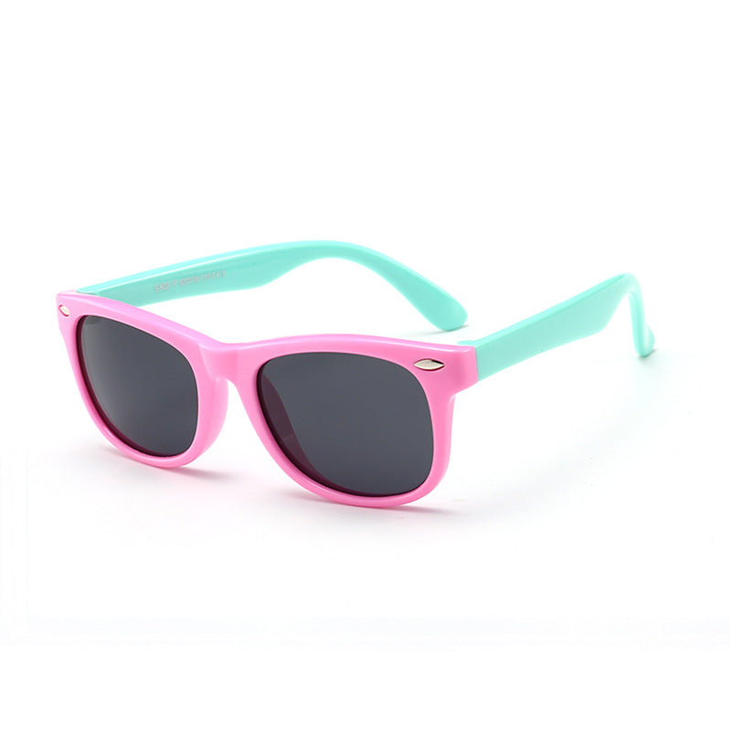 High quality new fashion kids sunglasses candy colorful kids sunglasses