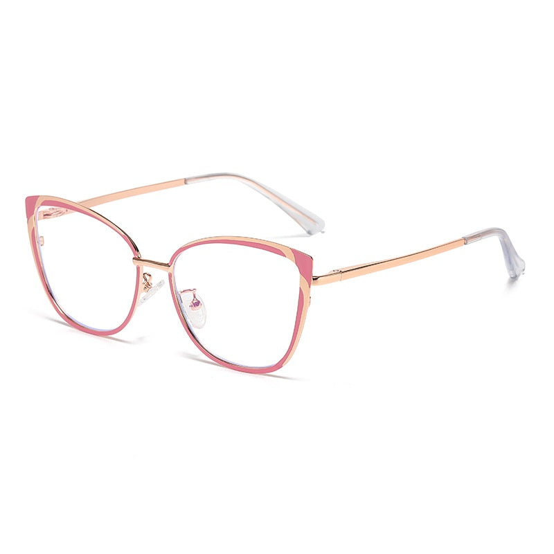 New style fashion trend anti-blue cat eye glasses cat eye candy colorful glasses