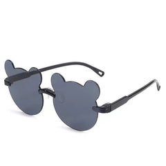 Cute bear shape sunglasses for kids high quality outdoor party kids sunglasses