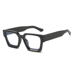 Classical glasses square leopard print glasses candy colorful anti blue light glasses