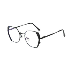 2025 New style eyewear fashion glasses anti blue light glasses cat eye colorful metal frmae glasses