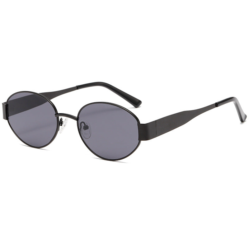 2025 New fashion small frame vintage sunglasses gradient colorful retro sunglasses