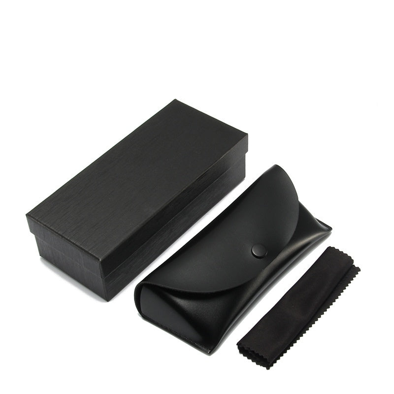 High quality wholesale cheap glasses case cheap black glasses box