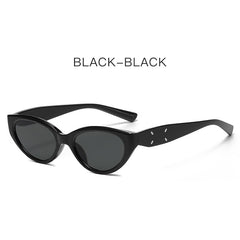 Fashion new style small oval sunglasses custom logo ins tend women men sunglasses