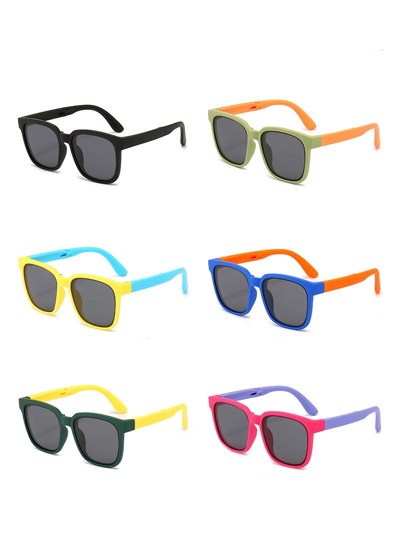 2025 New style Round sunglasses polarizer Student sunglasses candy cute kids sunglasses