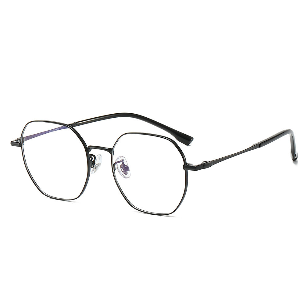 High quality metal frame Ultra-light glasses pure titanium frames computer glasses