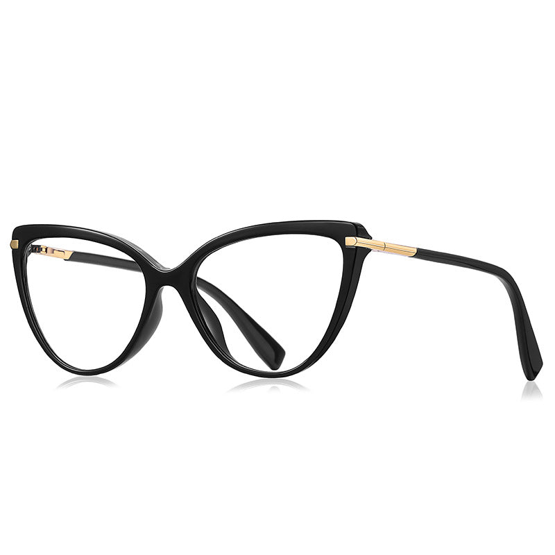 High quality leopard print glasses cat eye reading eyewear glasses computer glasses