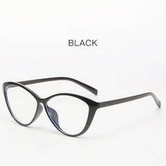 2025 Fashion TR90 Ultralight cat-eye frame for women ins retro anti-blue light glasses frame