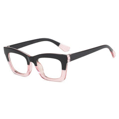 High quality double quality glasses leopard print square computer glasses