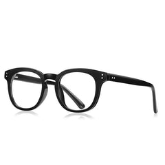 High quality anti blue light glasses round frame leopard print leopard print glasses