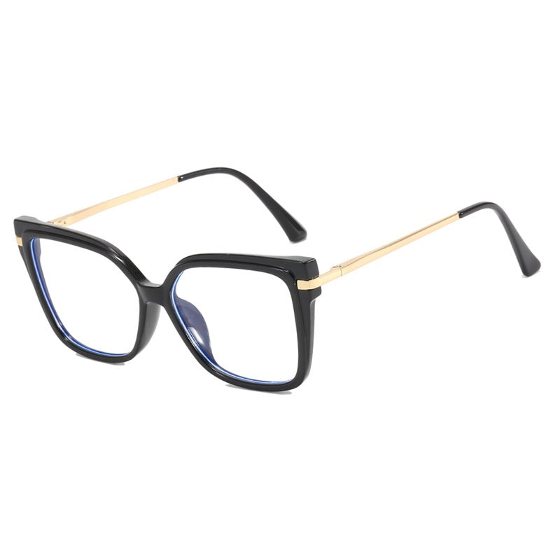 Square frame anti blue light glasses 2025 new women's glasses frame anti-blue light ins glasses