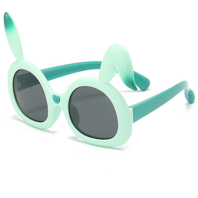 2025 New fashion sunglasses for kids girl cute uv400 Cartoon polarizer sunglasses