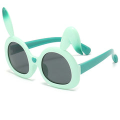 2025 New fashion sunglasses for kids girl cute uv400 Cartoon polarizer sunglasses