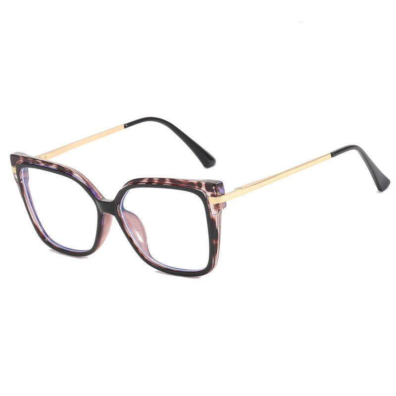 Square frame anti blue light glasses 2025 new women's glasses frame anti-blue light ins glasses