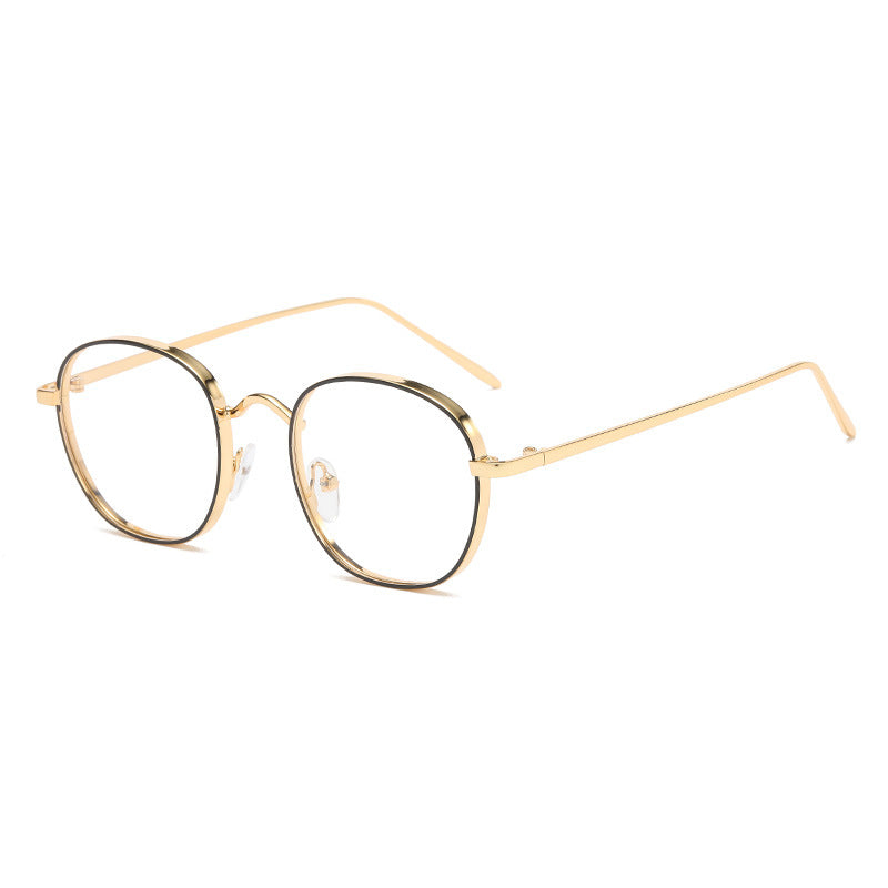 Hot sale style round frame glasses vintage metal frame eyewear glasses for men and women