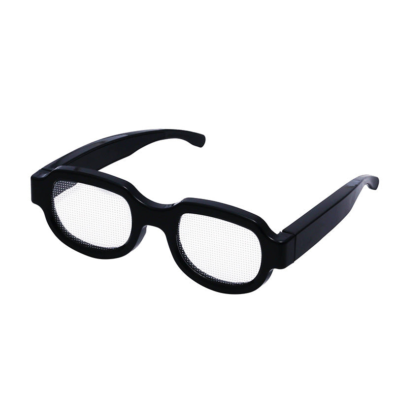 Funny Luminous sunglasses New LED glowing red-eye glasses Pop props for a quirky PROM show