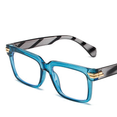 New fashion square anti blue light glasses computer reading glasses