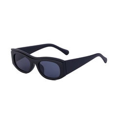 Fashion cat-eye sunglasses female personality small frame wide mirror leg sunscreen sunglasses