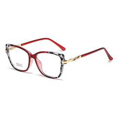 2025 High quality candy colorful eyewear glasses cat eye leopard print glasses