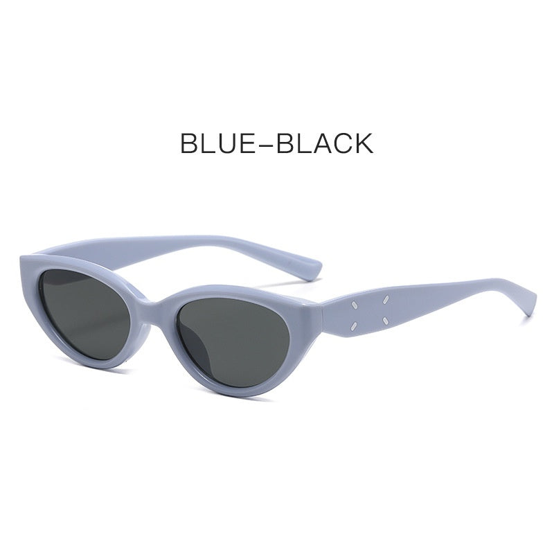 Fashion new style small oval sunglasses custom logo ins tend women men sunglasses