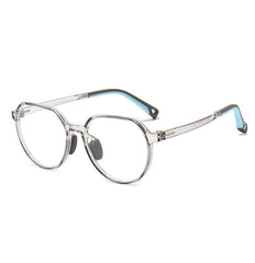 New style candy colorful glasses round frame anti blue light reading computer glasses