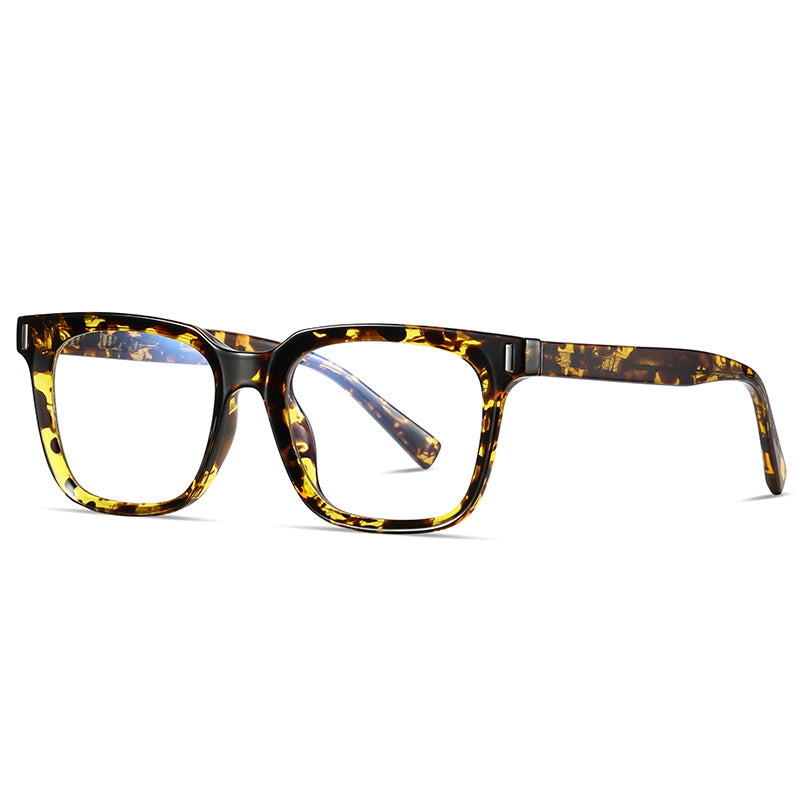 Classical square frame acetate glasses high quality tortoise shell eyewear glasses