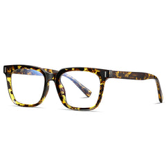 Classical square frame acetate glasses high quality tortoise shell eyewear glasses