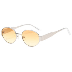 2025 New fashion small frame vintage sunglasses gradient colorful retro sunglasses