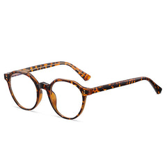 New fashion acetate glasses anti blue light glasses leopard print computer glasses