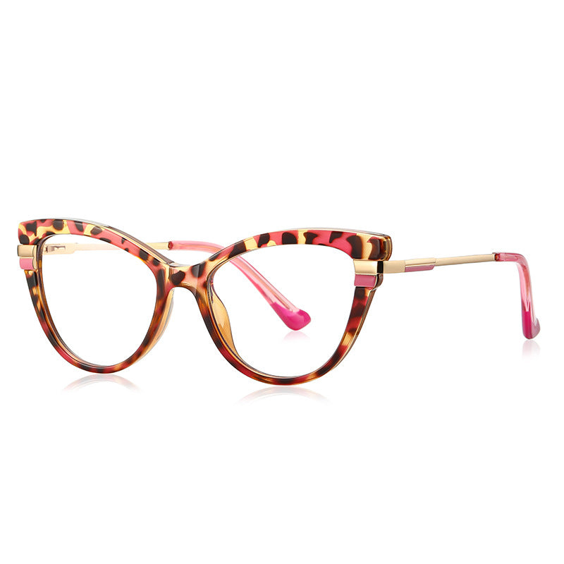 Fashion cat eye classical anti blue light glasses computer reading glasses