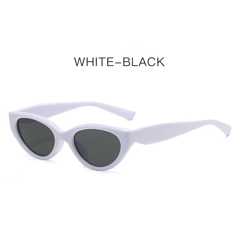 Fashion new style small oval sunglasses custom logo ins tend women men sunglasses