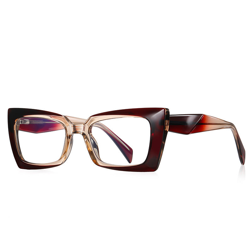 Custom logo tortoise shell reading glasses computer anti blue light glasses