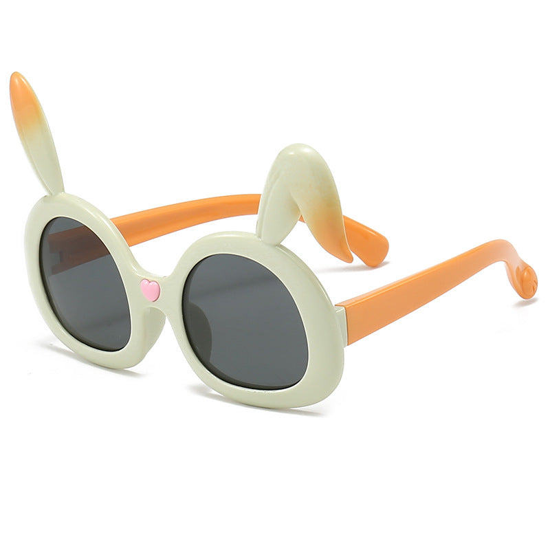 2025 New fashion sunglasses for kids girl cute uv400 Cartoon polarizer sunglasses