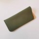 Custom logo colorful glasses case Soft leather glasses bag Portable ins storage bag